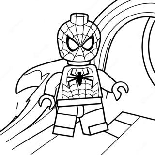 Lego Spiderman Coloring Page 2361-1999