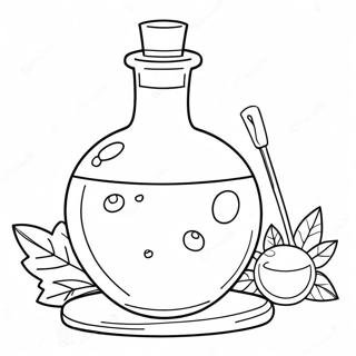 Potion Coloring Page 23623-19120