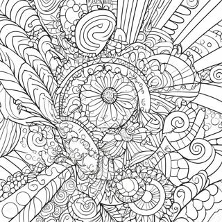 Mind Blowing Optical Illusion Coloring Page 23633-19132