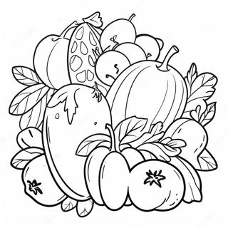 Healthy Habits Coloring Pages