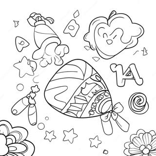 New Year For Adults Coloring Pages