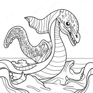 Sea Beast Coloring Pages