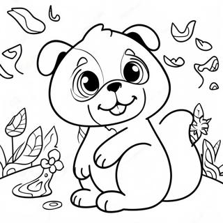 Gracie S Corner Fun Animals Coloring Page 2372-2006