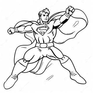 Super Silver Action Pose Coloring Page 23744-19222