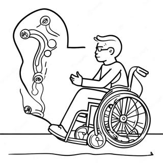 Disability Awareness Coloring Pages