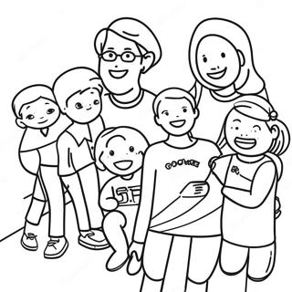 Inclusive Community Coloring Page 23754-19230