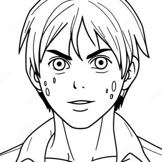 Eren Yeager Coloring Page 23773-19246