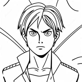 Eren Yeager Coloring Page 23773-19247