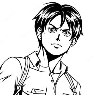 Eren Yeager Coloring Page 23773-19248