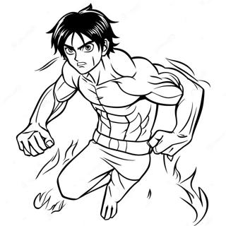 Eren Yeager Coloring Pages