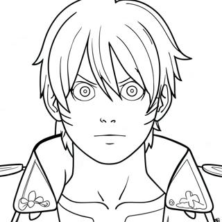 Todoroki Coloring Pages