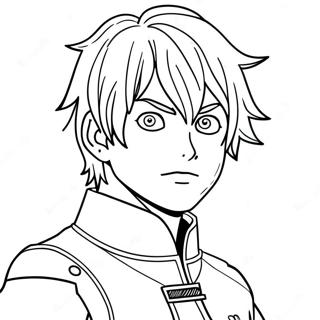 Todoroki Coloring Page 23813-19274