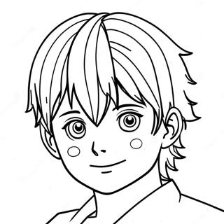 Todoroki Coloring Page 23813-19276