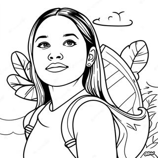 Olivia Rodrigo Coloring Page 2381-2015