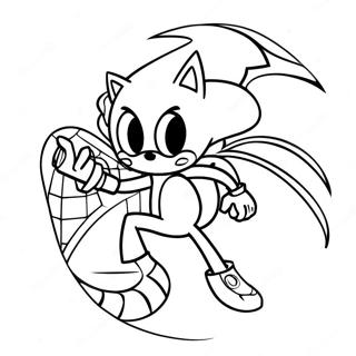 Sonic Spiderman Coloring Page 23823-19286