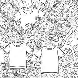 Shirt Coloring Pages