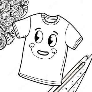 Funny Graphic Tee Coloring Page 23844-19301