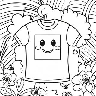 Funny Graphic Tee Coloring Page 23844-19303