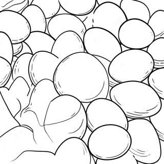 Sunny Side Up Eggs Coloring Page 23864-19319