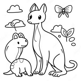 Australian Animals Coloring Page 23893-19338