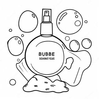 Bubble Skincare Coloring Pages