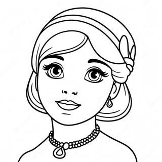 Anastasia Coloring Pages