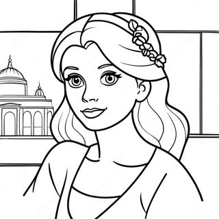 Anastasia Coloring Page 23933-19384