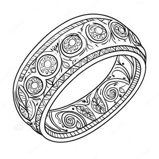 Bracelet Coloring Pages