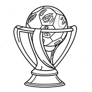 World Cup Soccer Coloring Pages