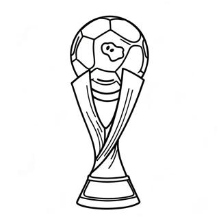 World Cup Soccer Coloring Page 23993-19419