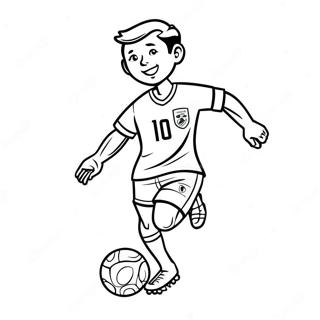 World Cup Soccer Coloring Page 23993-19420