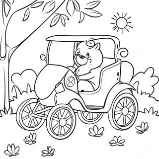 Garten Of Banban 4 Buggy Huggy Coloring Page 24003-19426