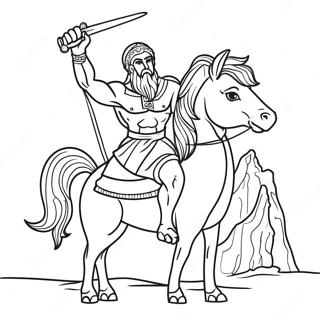 Greek Mythology Coloring Pages