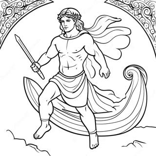 Greek Mythology Coloring Page 2401-2036