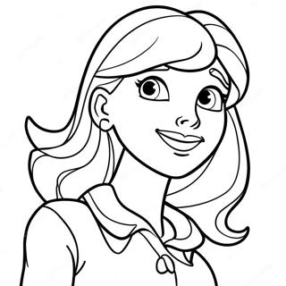 Scooby Doo Daphne Coloring Pages