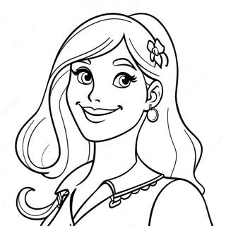 Daphne From Scooby Doo Coloring Page 24033-19459