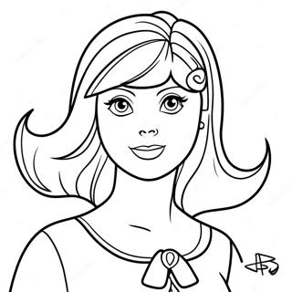 Daphne From Scooby Doo Coloring Page 24033-19460