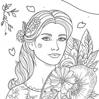 Poetry Coloring Pages