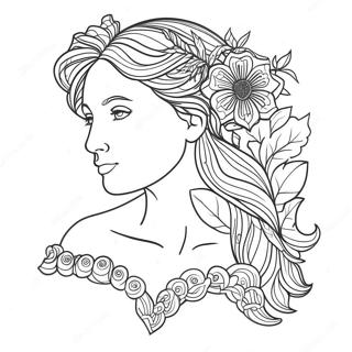 Poetry Coloring Page 24073-19478