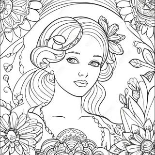 Poetry Coloring Page 24073-19480