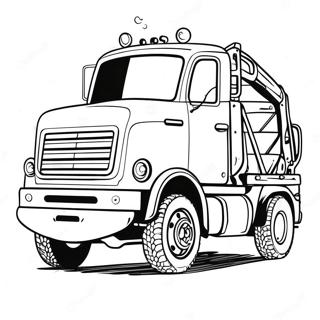 Tow Truck Coloring Page 24143-19534