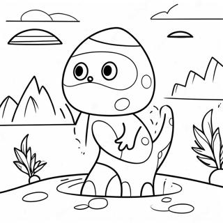 Adventurous Toodles Coloring Page 24154-19549