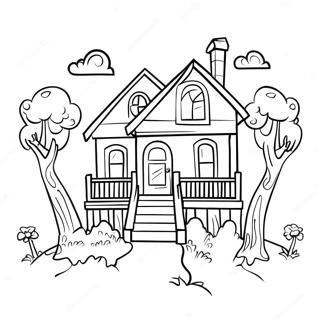 Hello Neighbor Coloring Pages