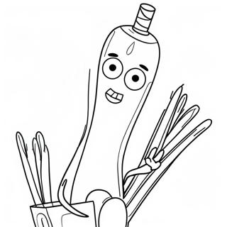 Forky Coloring Page 24183-19580