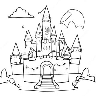 Roblox Royale High Magical Castle Coloring Page 24234-19615