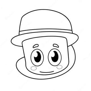 Cappy Transforming Into A Hat Coloring Page 24314-19681