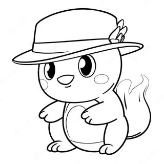 Cappy Transforming Into A Hat Coloring Page 24314-19682