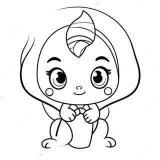 Cute Zero Character Coloring Page 24334-19692