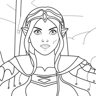 Nimona Coloring Pages