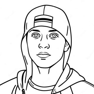 Eminem Coloring Page 24403-19742